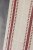 Kitchen Towel Aix Christmas Stripes Linen and Red - Chic Antique