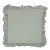 Frilagd produktbild på dovt blågrönt quiltat kuddfodral Aix 50x50 cm från Chic Antique