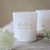 Votive "Kärleken övervinner allt", incl. gift box, White & Gold - Majas Cottage