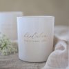 Votive "Kärleken övervinner allt", incl. gift box, White & Gold - Majas Cottage