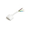 Ceiling plug DCL, grounded, white - PR Home
