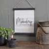 Canvas print Ok Monday, Let's Do This, H29 x W24 cm - Chic Antique
