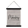 Canvas print Ok Monday, Let's Do This, H29 x W24 cm - Chic Antique