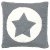 Quiltat kuddfodral Star warm grey, 40x40 cm
- GreenGate
