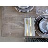 Matbord Snirkligt metallstativ, L200 cm, Antique natur - Chic Antique