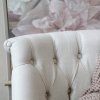 French sofa, linen fabric - Chic Antique