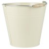 Plåthink 8 liter, Creme - Ib Laursen