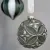 Christmas-tree-bauble-moss green-gold-glitter-from-chic-antique