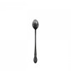 Latte spoon with decor, Antique black - Chic Antique