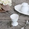 Provence egg cup, white - Chic Antique
