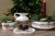 Pot Amélie Rosette & Christmas Ball Cream - Chic Antique