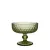 Coupéglas Elly grön, cocktailglas på fot – Wikholm Form