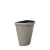 Majvor wall pot in light gray photographed from the side from Wikholm Form.