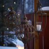 Torun Hanging Basket, rust, two sizes - Wikholm Form