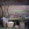Lanterns Village, rust, 3-set - Wikholm Form