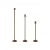 Candlestick Idun, rust brown, three sizes - Wikholm Form