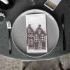 Paper napkin Gingerbread House, 16-pcs, white - Storefactory