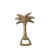 Bottle opener Ayra palm in antique gold from Wikholm Form.
