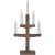 advent-candlestick-trapp-5-grayish-brown