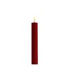 LED Kronljus rustik, H15 cm, 2-pack, Bordeaux - Deluxe Homeart