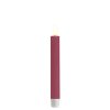 LED Kronljus rustik, H15 cm, 2-pack, Magenta - Deluxe Homeart