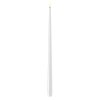 LED Dinner Candle Shiny, Ø2,2x38 cm, 2 pcs, White - Deluxe Homeart