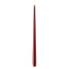 LED Dinner Candle Shiny, Ø2,2x38 cm, 2 pcs, Bordeaux - Deluxe Homeart