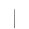 LED Dinner Candle Shiny, Ø2,2x28 cm, 2 pcs, Salvie Green - Deluxe Homeart