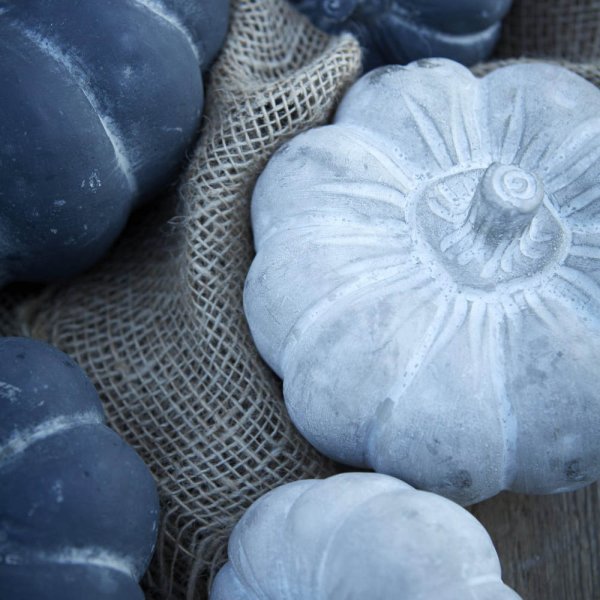 Pumpkin concrete, light grey, three sizes - Wikholm Form