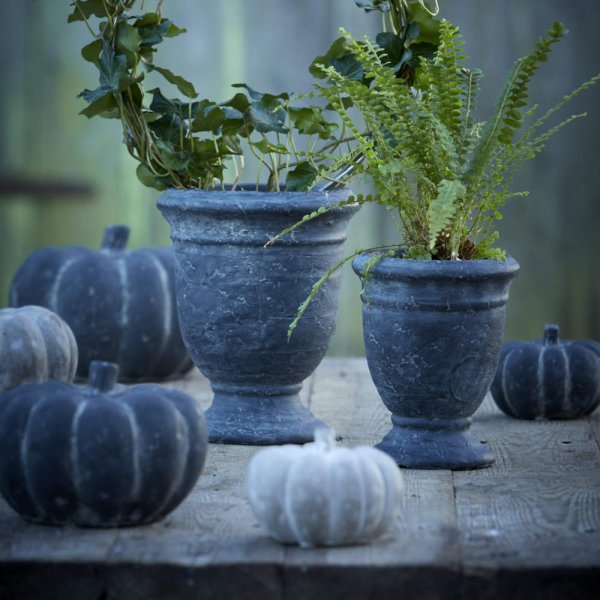 Pumpkin concrete, light grey, three sizes - Wikholm Form