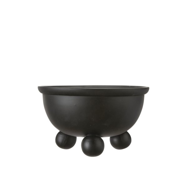 Kruka Anya, Mattsvart, sex storlekar - Wikholm Form