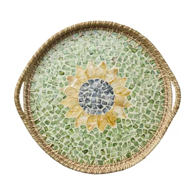 tray-with-handles-43cm-green-pattern-and-rattan