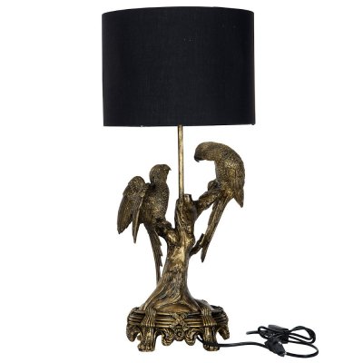 guldbrun-lampfot-med-fåglar