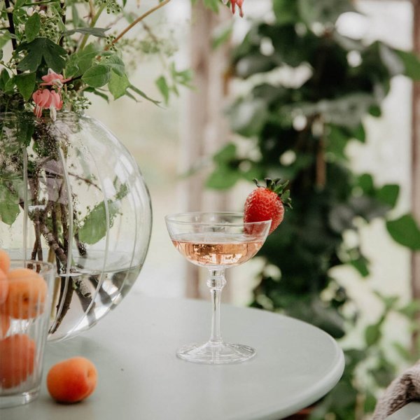 Champagneglass low Kerstin - Strömshaga