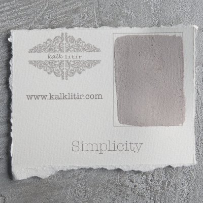 Färgprov Simplicity - Kalklitir