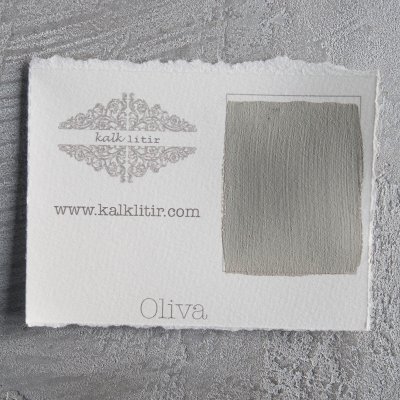 Färgprov Oliva - Kalklitir