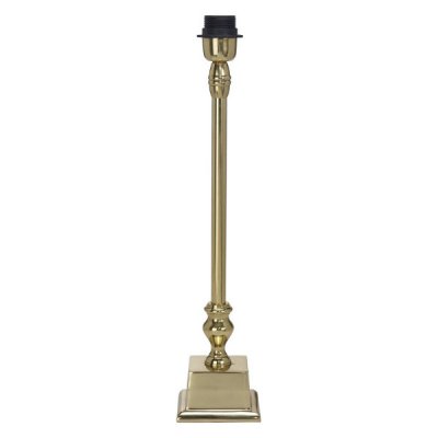 Lampstand Table Linné, brass/gold, h 50 cm - Pr home