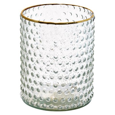 Vase clear gold - GreenGate