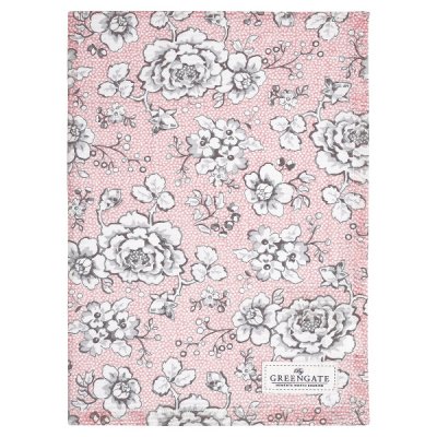Tea towel Ella pale pink, 50x70 cm - GreenGate