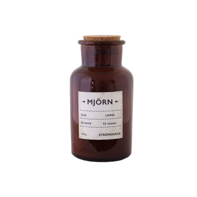 mjörn-scented-candle-linen-strömshaga-210gram