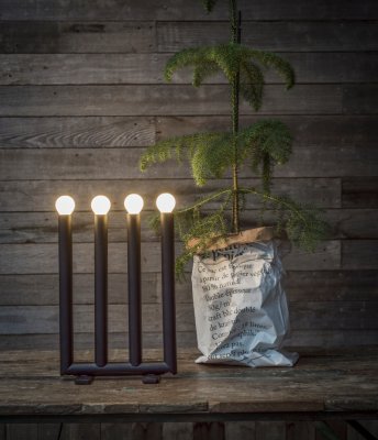 Pearl LED Filament E14 Bulb, 3,5W Opal - PR Home