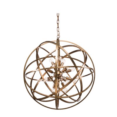 Nest ceiling lamp, brass, Ø 80 cm - Artwood