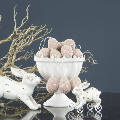 ägg-att-hänga-rosa-toner