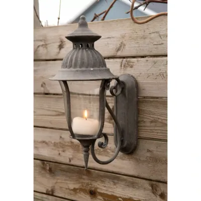 wall-lantern-gray-brown