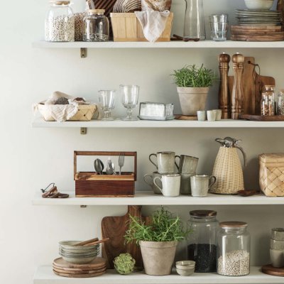 Termosen placerad på en kökshylla - Ib Laursen