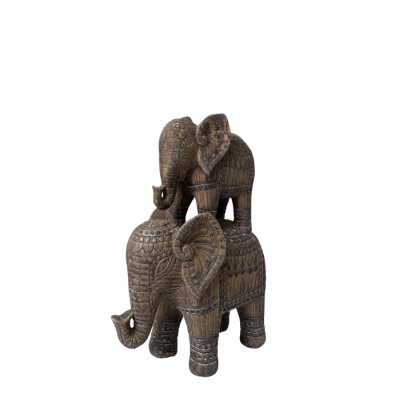 elephant-statue-in-brown