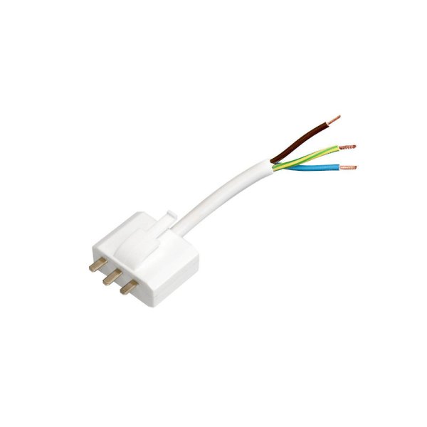 Ceiling plug DCL, grounded, white - PR Home