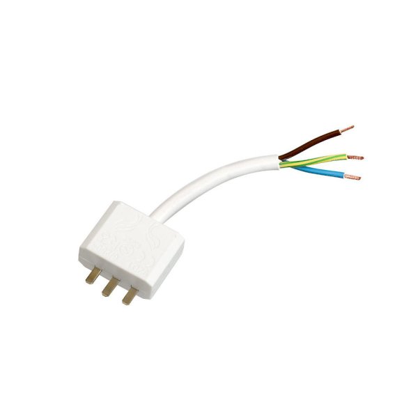 Ceiling plug DCL, grounded, white - PR Home
