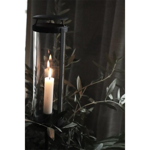 Garden candle holder, black - I am interior