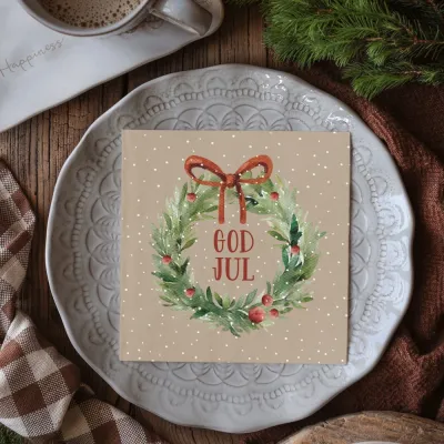 paper-napkin-god-jul-with-wreath-from-majas-cottage